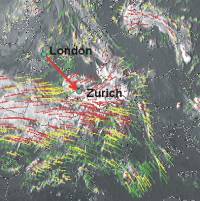 Convective Cell Trajectory Prediction